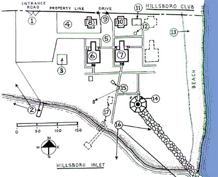 Hillsboro Inlet Lighthouse points of interest maps